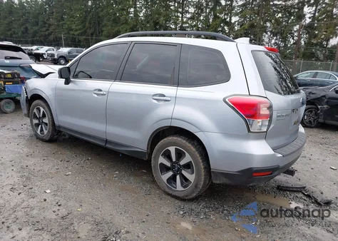 2017 Subaru Forester 2.5I z USA, uszkodzony, nr VIN JF2SJABC2HH512098